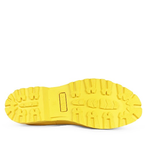 Novesta rubberen laarzen Gele chelsea laars