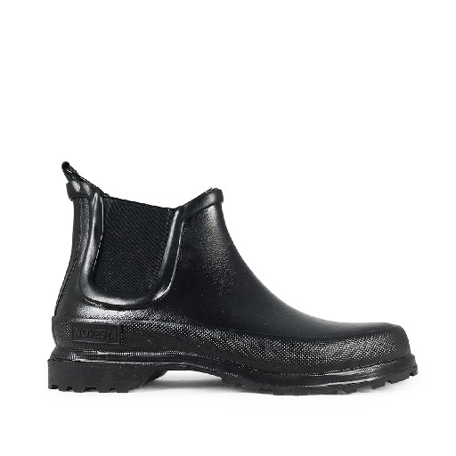 Kinderschoen online Novesta rubberen laarzen Zwarte chelsea laars