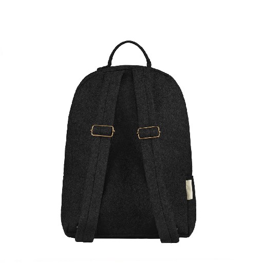 Gray Label schoolbag Felt Backpack Nearly Black