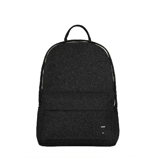 Kids shoe online Gray Label schoolbag Felt Backpack Nearly Black