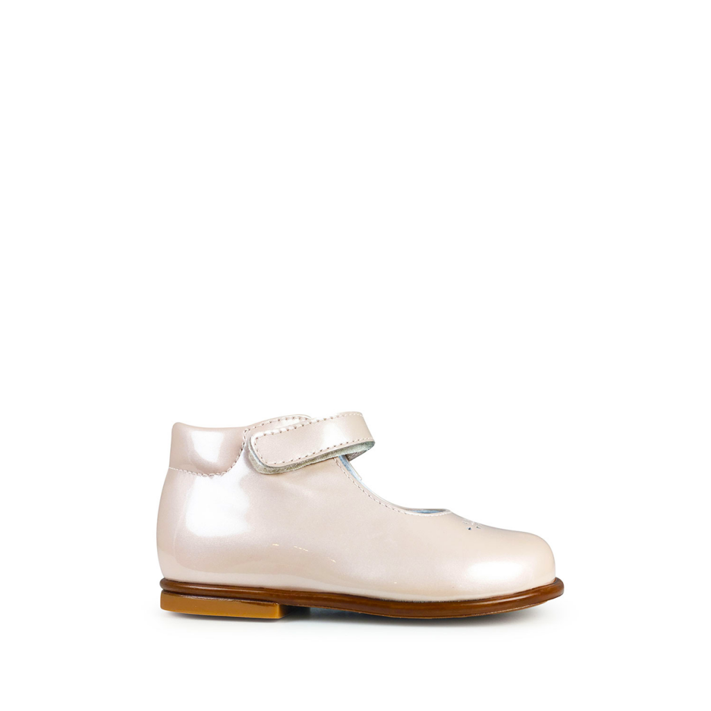 Beberlis - Pearl colour open shoe