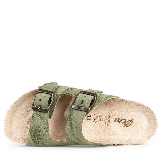 Ocra sandals Slip-on sandal in green