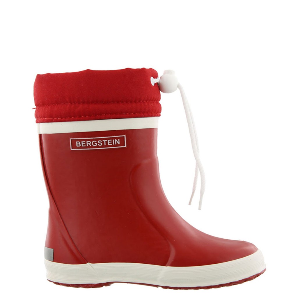 Bergstein - Red winter wellington boot with wool