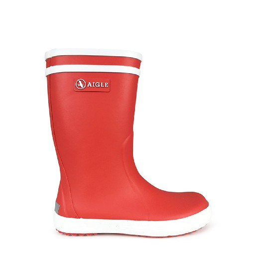 Kids shoe online Aigle wellington boots Red Aigle boot