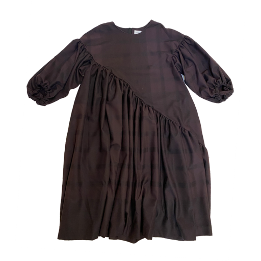 Kinderschoen online Unlabel jurken Donker geruite jurk UNLABEL
